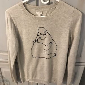 J Crew Polar Bear Sweater